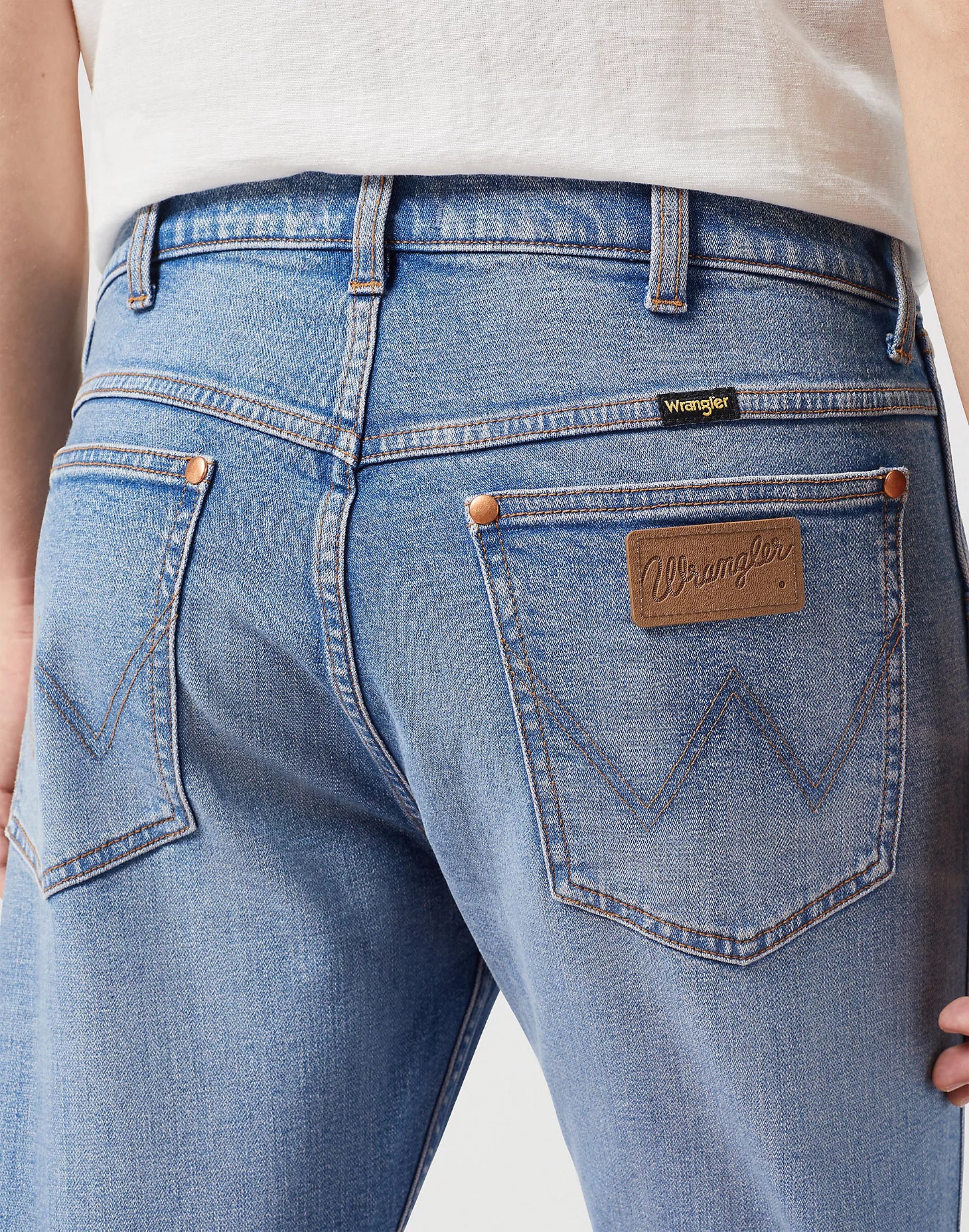 WRANGLER 11MWZ MĘSKIE SPODNIE JEANSOWE JEANSY DŻINSY SHERIFF BLUE 112350812 W1MZ013842