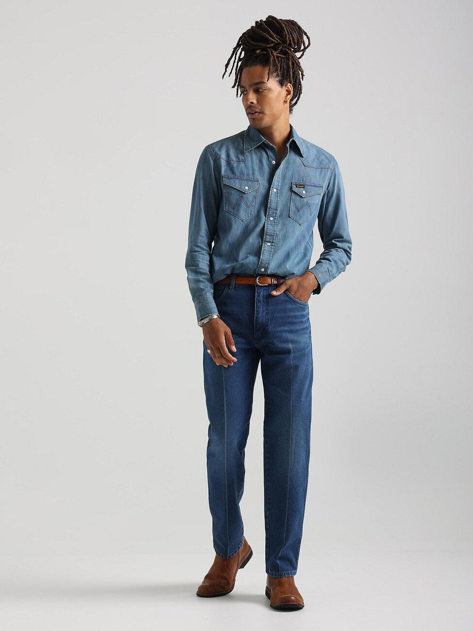 WRANGLER 13MWZ MĘSKIE SPODNIE JEANSOWE JEANSY DISCOVERY W13ZCB31B 112328513
