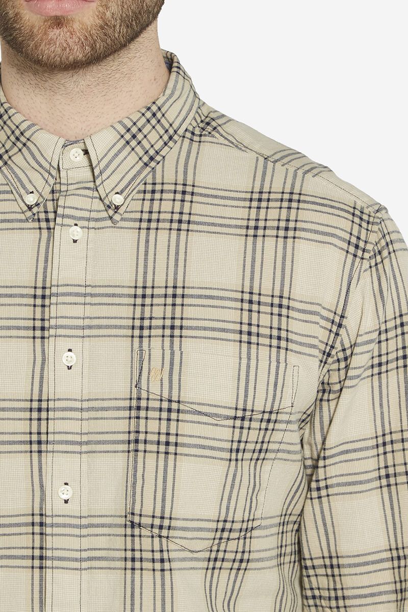 WRANGLER 1PKT BUTTON-DOWN SAFARI W59144VBS