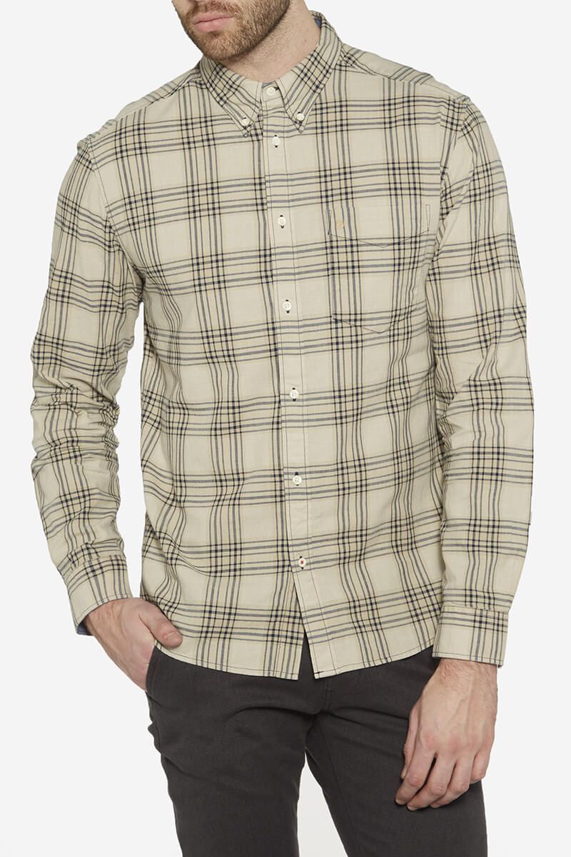 WRANGLER 1PKT BUTTON-DOWN SAFARI W59144VBS