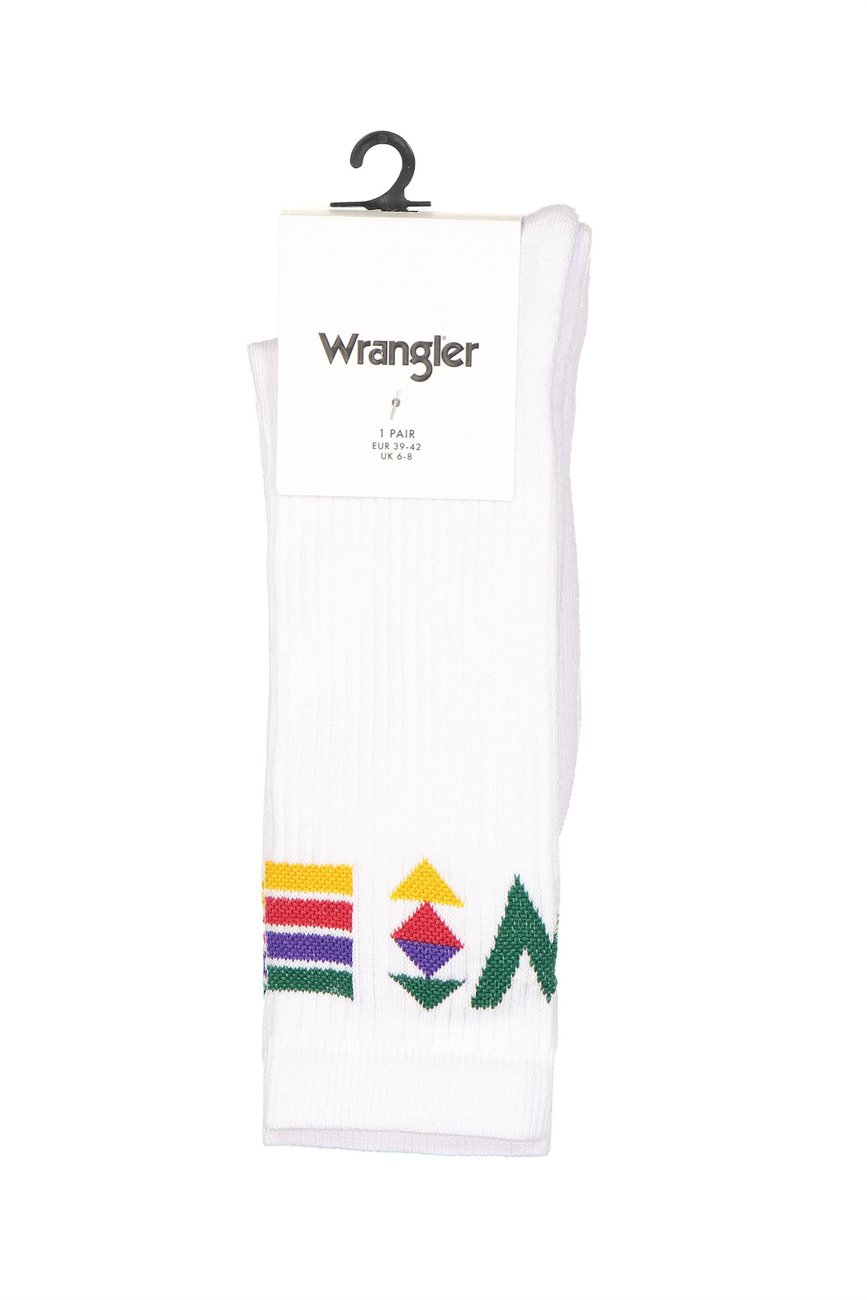 WRANGLER 25 ONE PACK SKARPETKI MĘSKIE WHITE W0Z3UD989 112125881