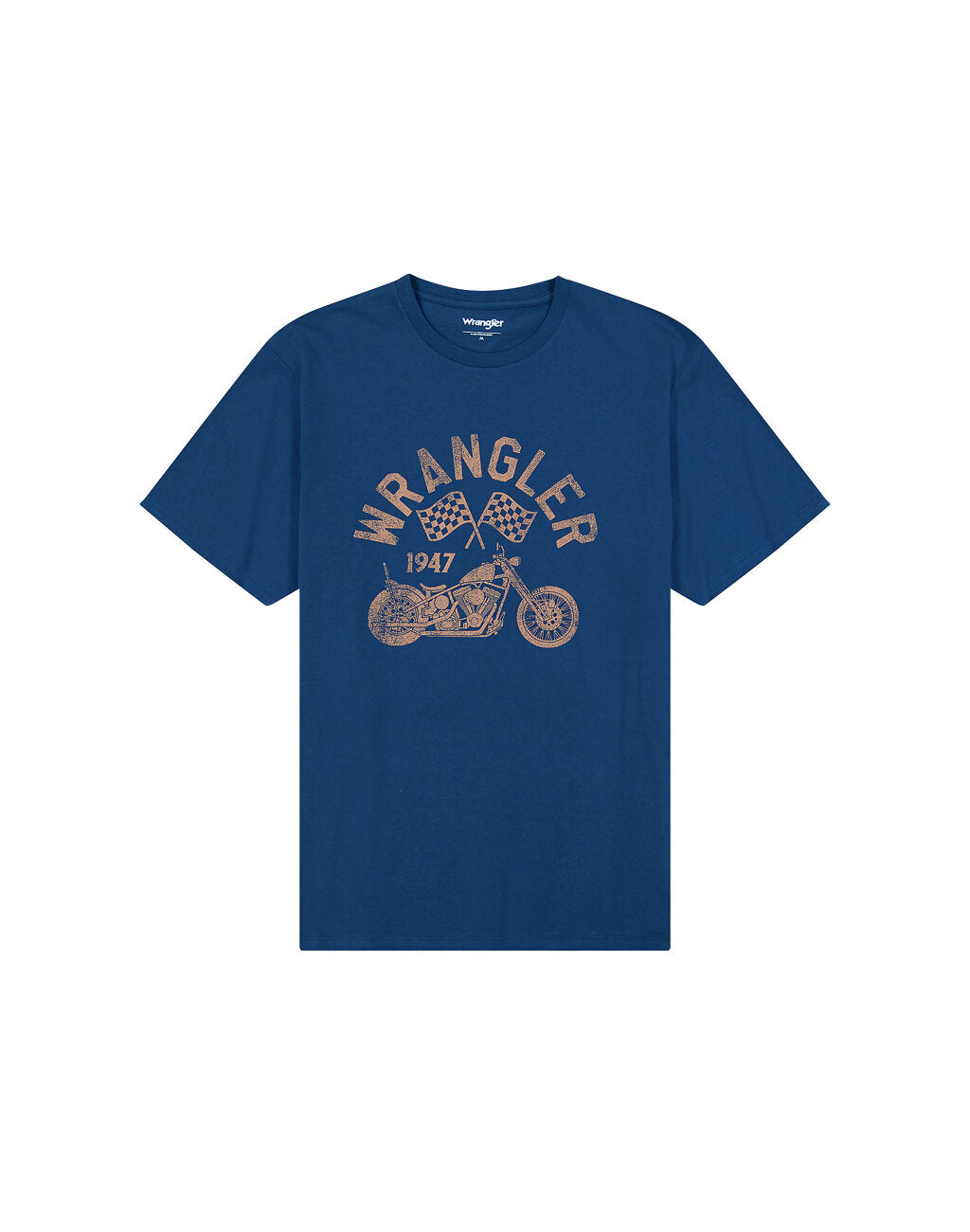 WRANGLER AMERICANA TEE MĘSKA KOSZULKA T-SHIRT NAVY 112357436 W70P011976