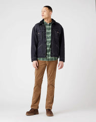 Wrangler Anti Fit Sherpa Męska Kurtka Jeansowa One Chance W4727029P 112321160