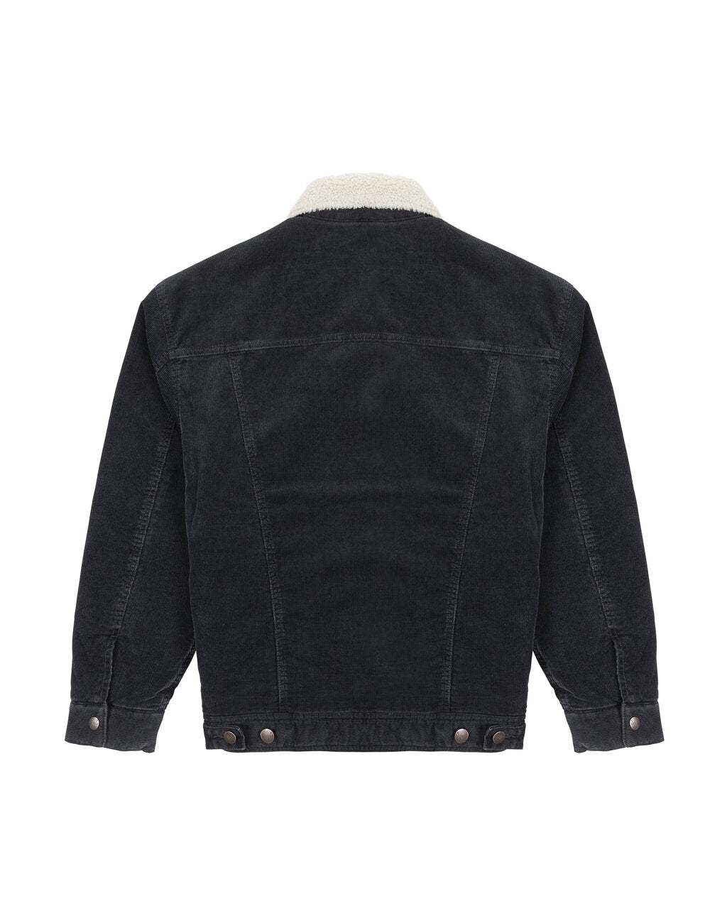 WRANGLER ANTIFIT SHERPA MĘSKA KURTKA SZTRUKSOWA SZTRUKS FADED BLACK W441WLXV6