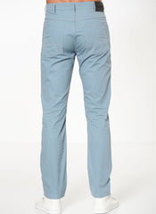 WRANGLER ARIZONA MĘSKIE SPODNIE MATERIAŁOWE BLUE W12OAN713