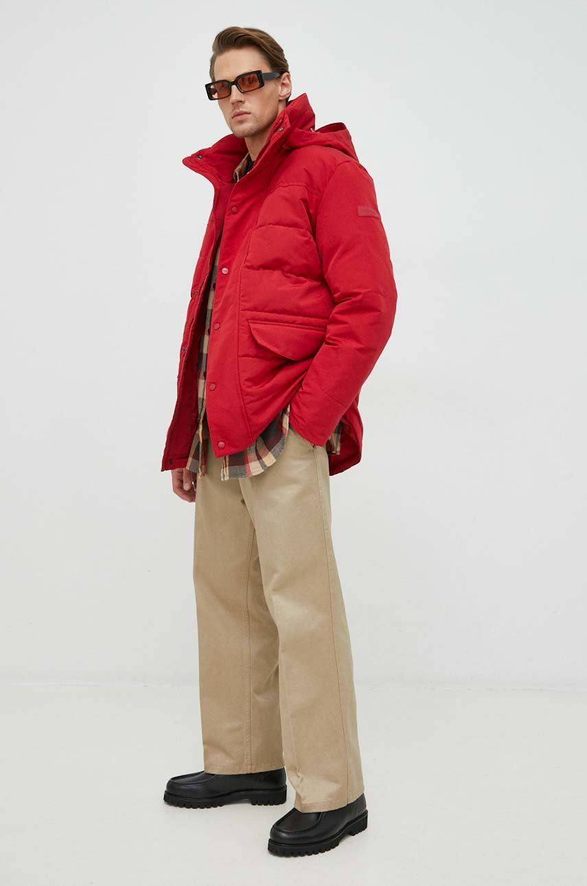 WRANGLER BODYGUARD MĘSKA KURTKA ZIMOWA RED W4B2WWX47 112327231