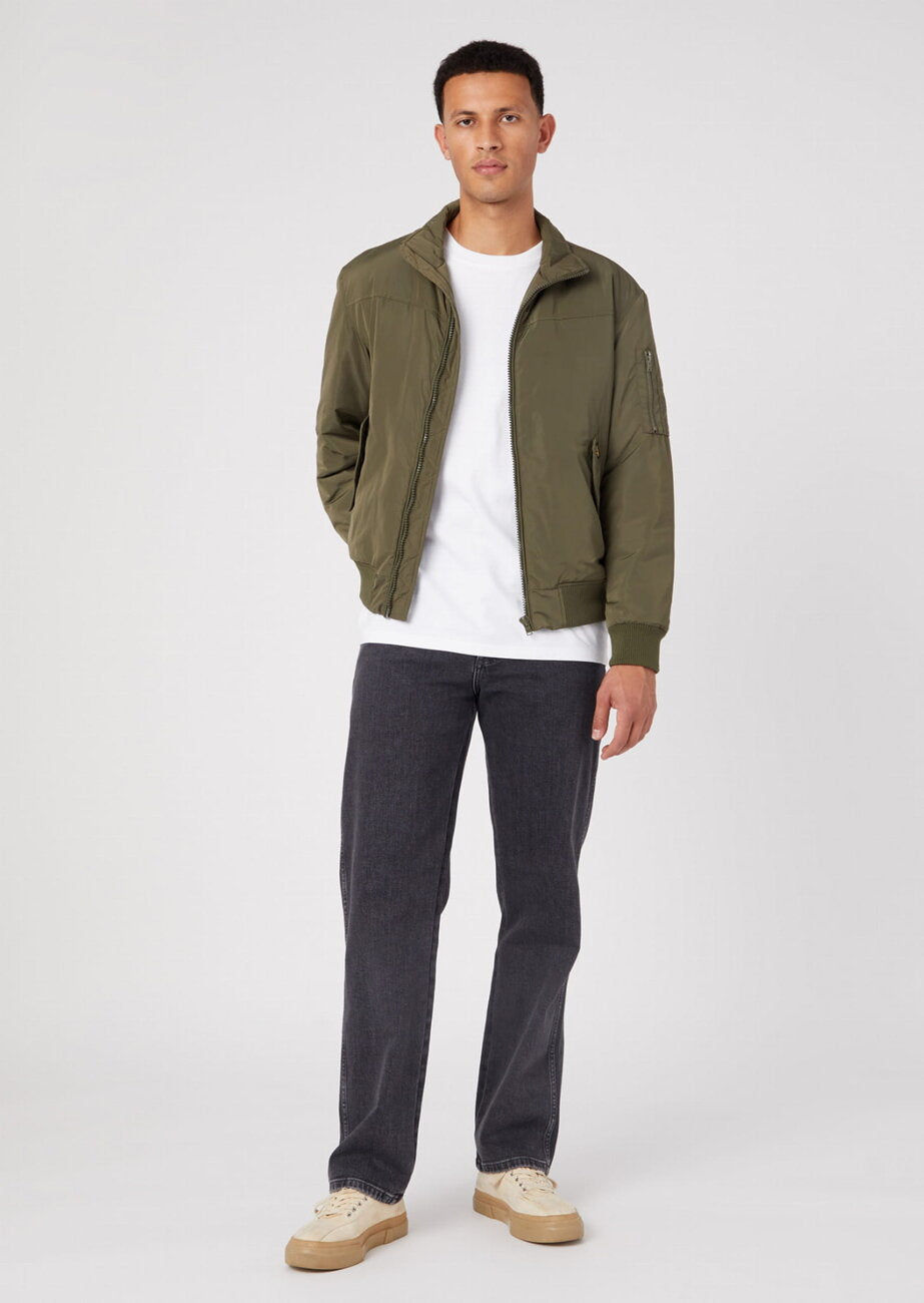 WRANGLER BOMBER JACKET MĘSKA KURTKA PRZEJŚCIOWA MILITARE W4C5W3G40 112322660