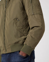 WRANGLER BOMBER JACKET MĘSKA KURTKA PRZEJŚCIOWA MILITARE W4C5W3G40 112322660