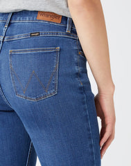 WRANGLER BOOTCUT DAMSKIE SPODNIE JEANSOWE HUDSON W20BB940T 112141239
