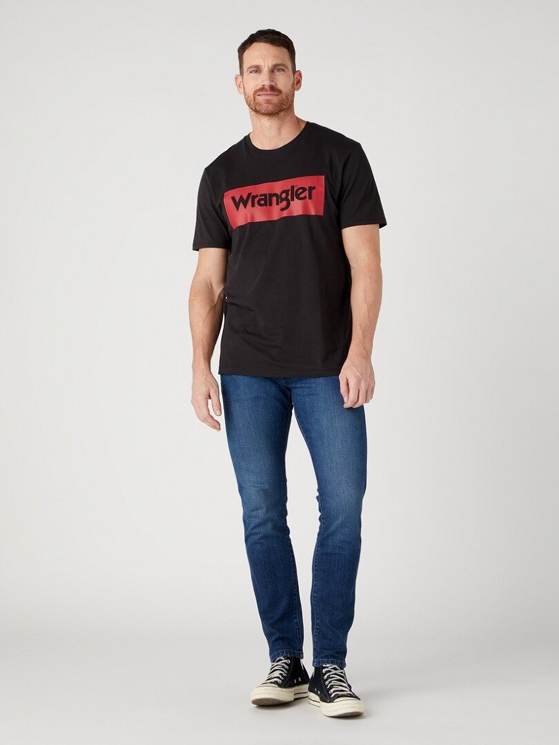WRANGLER BRYSON MĘSKIE SPODNIE JEANSOWE JEANSY BLUE RING W14XOC42G 112329055