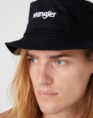 WRANGLER BUCKET HAT MĘSKI KAPELUSZ BLACK W0X4U5100 112332895