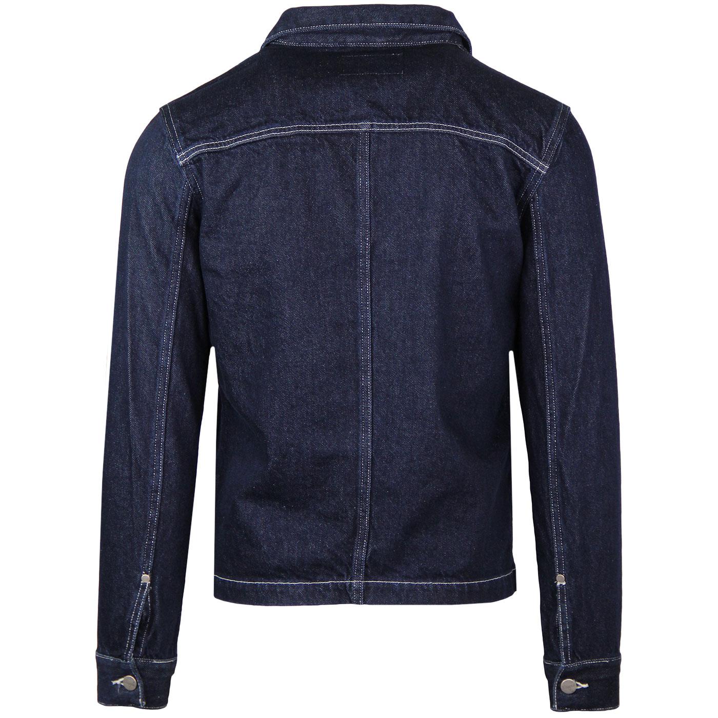 WRANGLER CARPENTER JACKET MĘSKA KURTKA JEANSOWA RAW EDGE W449RI22L 112128895