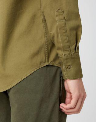WRANGLER CASEY JONES SHIRT LONE TREE GREEN W561TMG38 112141392