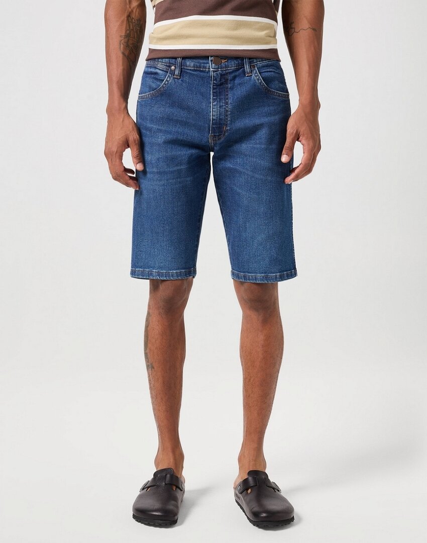 WRANGLER COLTON MĘSKIE SZORTY JEANSOWE SHORTS HARVEY 112350824 W16C017973