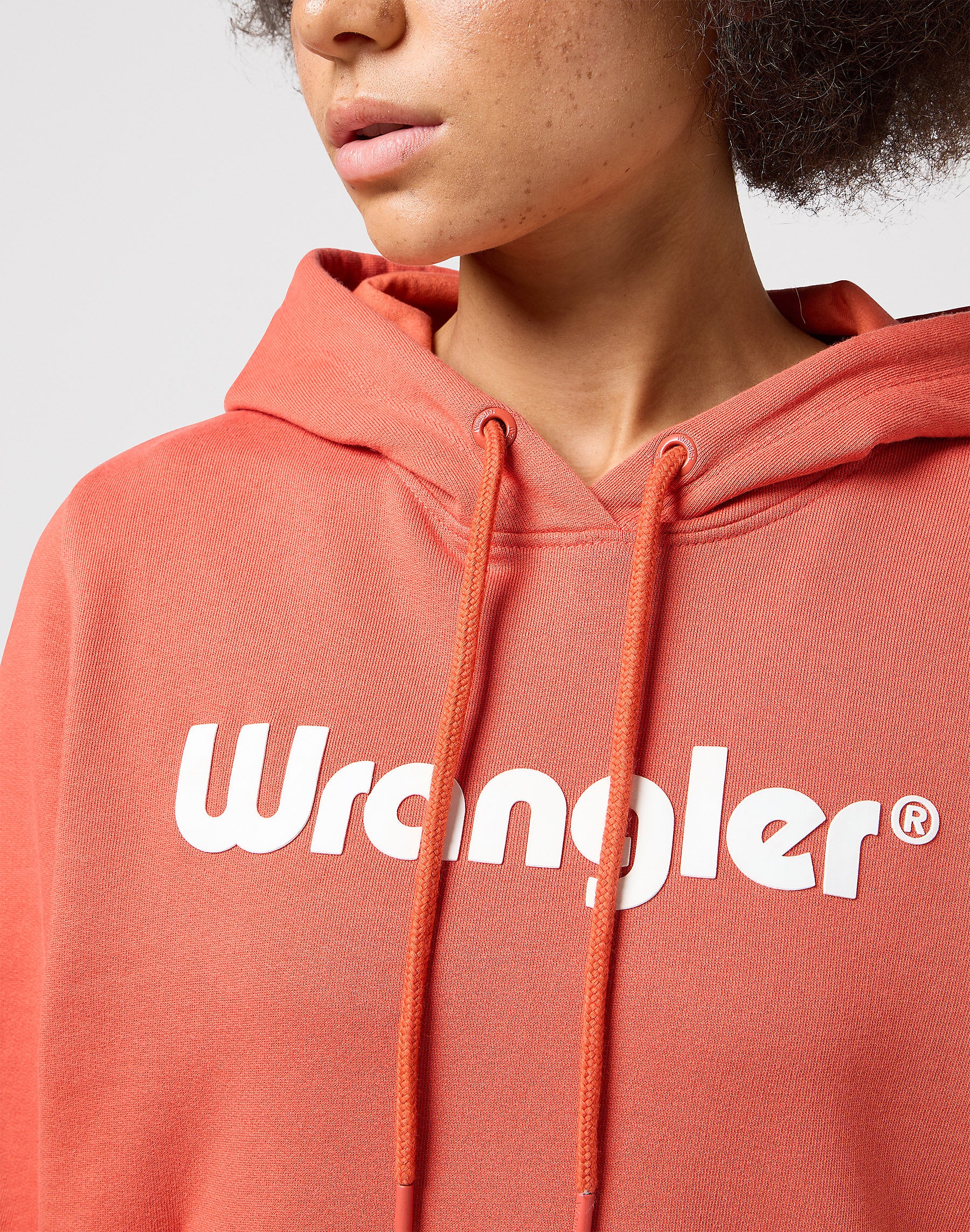 WRANGLER DAMSKA BLUZA Z KAPTUREM WRANGLER REGULAR HOODIE BURNT SIENNA 112350336