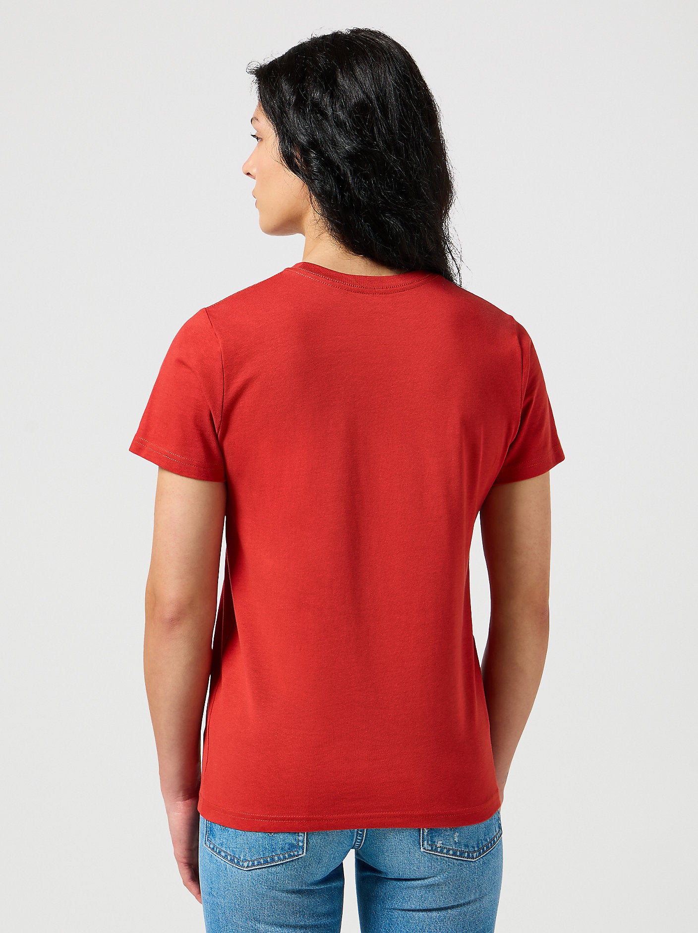 WRANGLER DAMSKA KOSZULKA WRANGLER GRAPHIC TEE KETCHUP 112356431