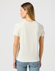WRANGLER DAMSKA KOSZULKA WRANGLER GRAPHIC TEE VINTAGE WHITE 112356428