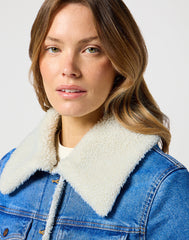 Damska Kurtka Wrangler Sherpa Jacket Once Loved 112356629 W41N017501