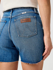 Damskie Spodenki Jeansowe Wrangler Cowboy Short 3 Inch Sierra 112362697