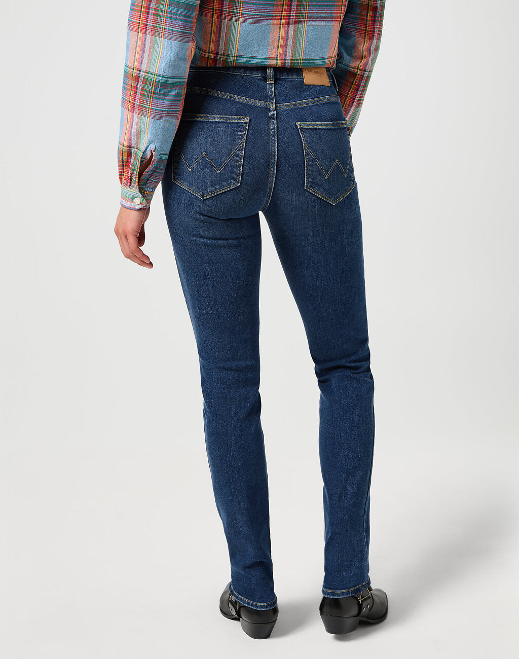 WRANGLER DAMSKIE SPODNIE JEANSOWE SLIM FULL RIDE 112356621 W26L017479