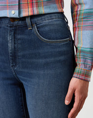 WRANGLER DAMSKIE SPODNIE JEANSOWE SLIM FULL RIDE 112356621 W26L017479