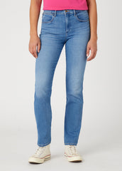 WRANGLER DAMSKIE SPODNIE JEANSOWE WRANGLER SLIM PEARL W26LCY37M 112332355