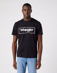 WRANGLER FRAME LOGO TEE MĘSKI T-SHIRT KOSZULKA LOGO NADRUK W70JD3100 112319290