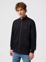 Męska Bluza Rozpinana Wrangler Funnel Neck Zip Black 112350548 W6J3011936