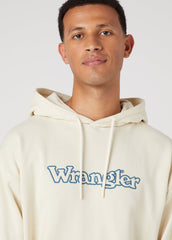 WRANGLER GRAPHIC HOODIE MĘSKA BLUZA LOGO NADRUK TURTLEDOVE W674I3C23 112337483