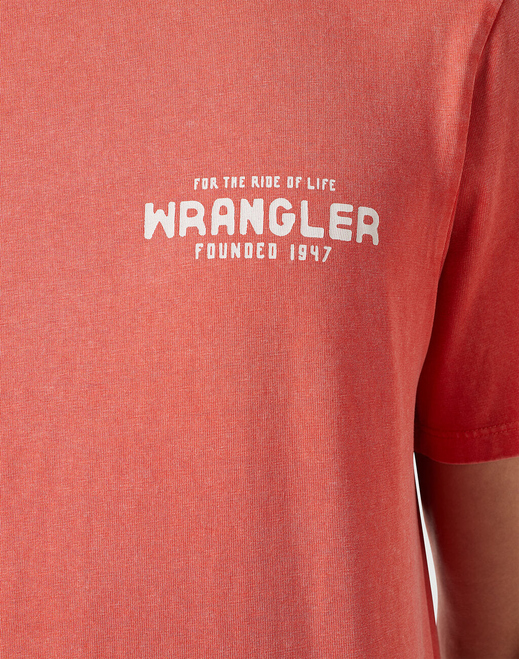 WRANGLER GRAPHIC TEE MĘSKA KOSZULKA T-SHIRT LOGO BURNT SIENNA 112351267 W751013632