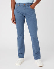 WRANGLER GREENSBORO MĘSKIE SPODNIE JEANSOWE DARK SLATE W15QY673K 112145837