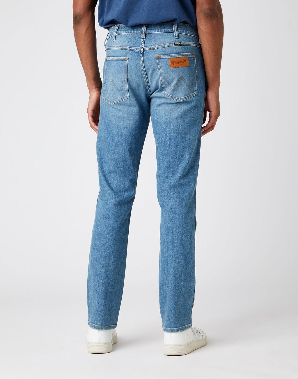 WRANGLER GREENSBORO MĘSKIE SPODNIE JEANSOWE DUSTY DEVIL W15QC4665 112141188