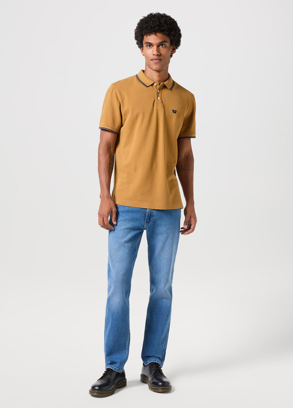 WRANGLER GREENSBORO MĘSKIE SPODNIE JEANSOWE DŻINSY GARNER BLUE 112350836 W15Q018009
