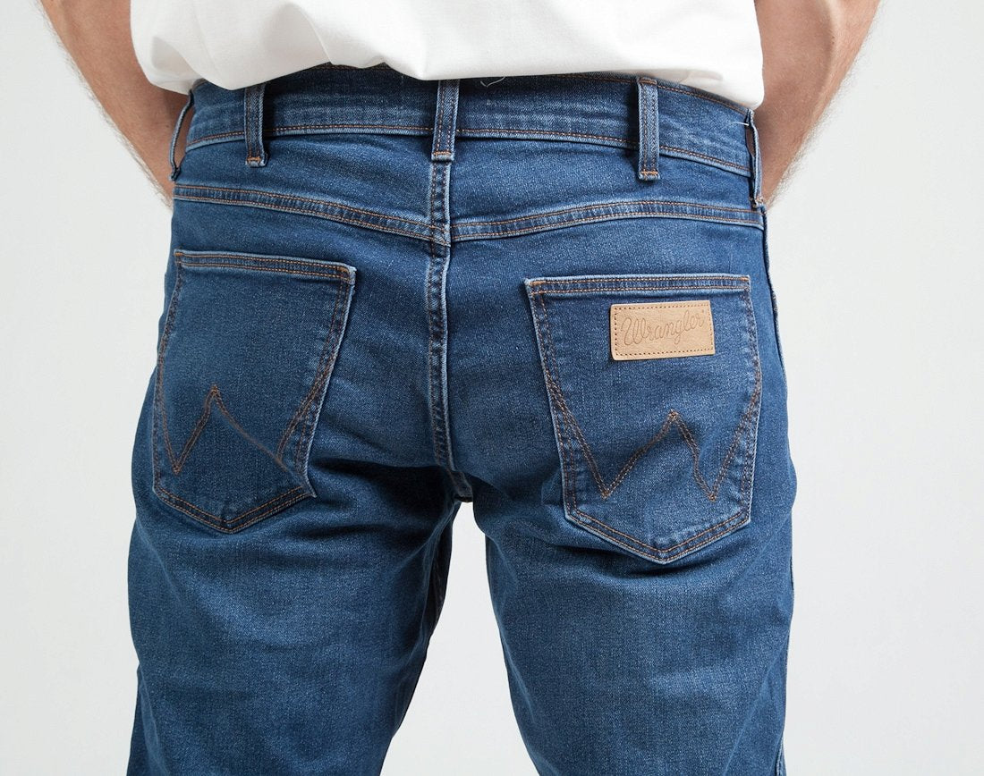 WRANGLER GREENSBORO MĘSKIE SPODNIE JEANSOWE FAR GONE W15QOAR21 112319198