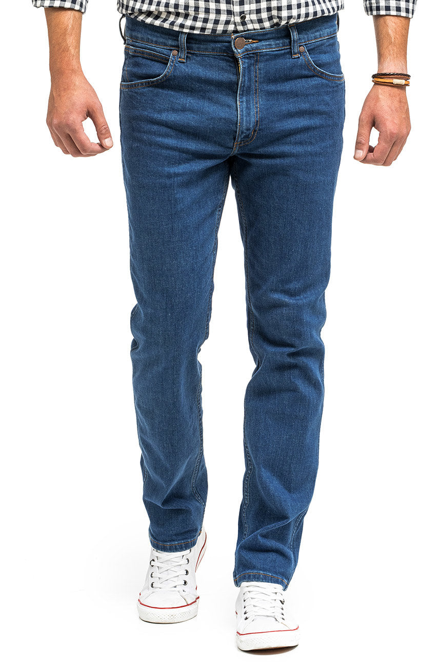 WRANGLER GREENSBORO MĘSKIE SPODNIE JEANSOWE FAREWELL W15QX5R22 112319118