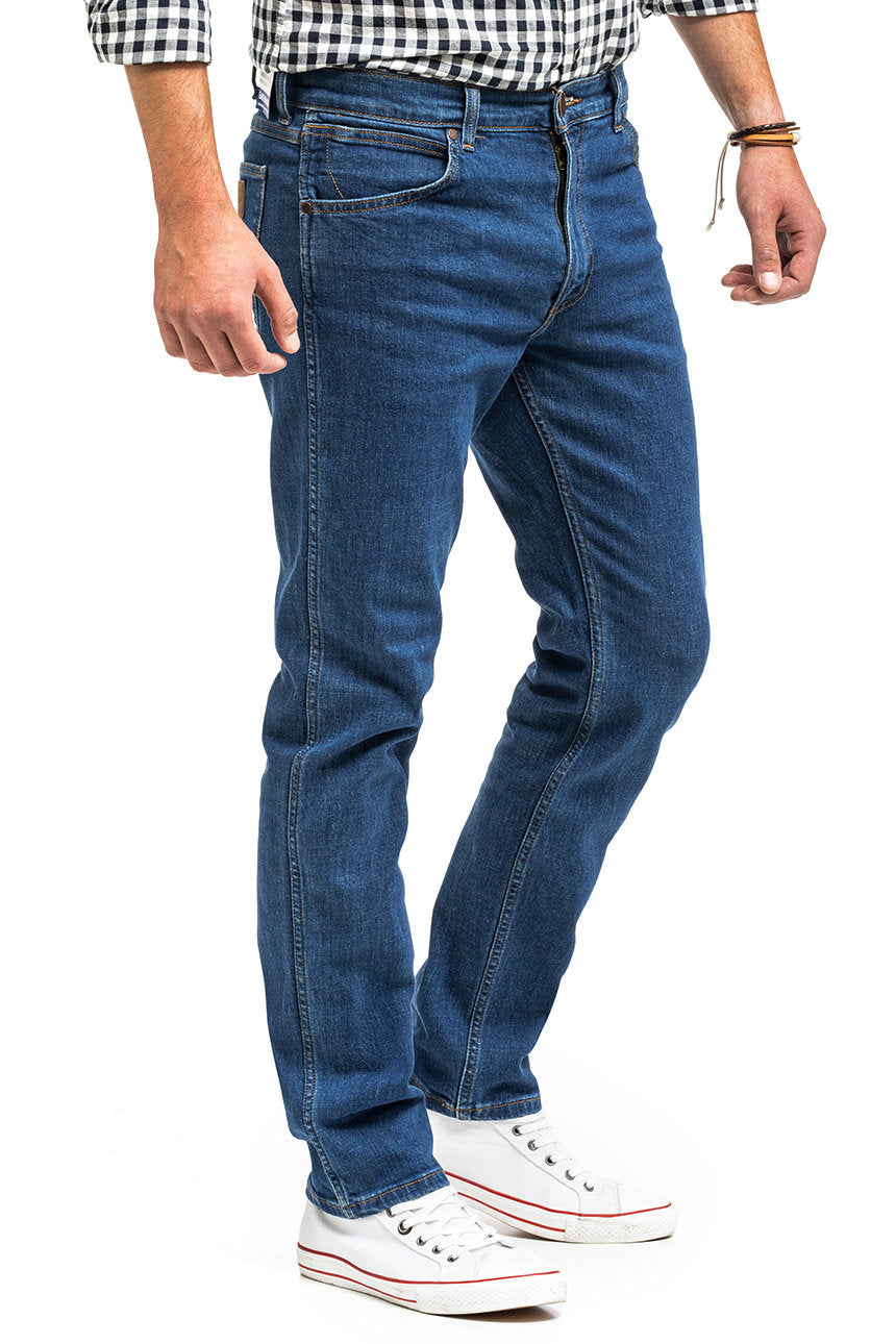 WRANGLER GREENSBORO MĘSKIE SPODNIE JEANSOWE FAREWELL W15QX5R22 112319118