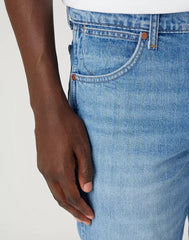 WRANGLER GREENSBORO MĘSKIE SPODNIE JEANSOWE JEANSY BLUE BILL W15QEH40O 112331094