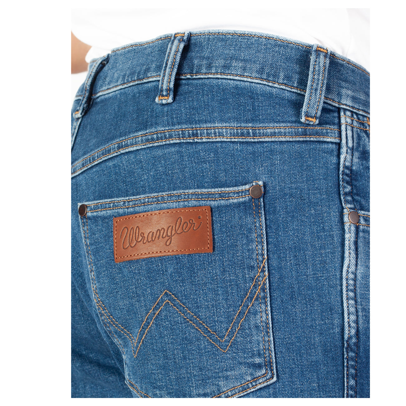 WRANGLER GREENSBORO MĘSKIE SPODNIE JEANSOWE JEANSY DŻINSY ALIVE 112339308 W15Q007145