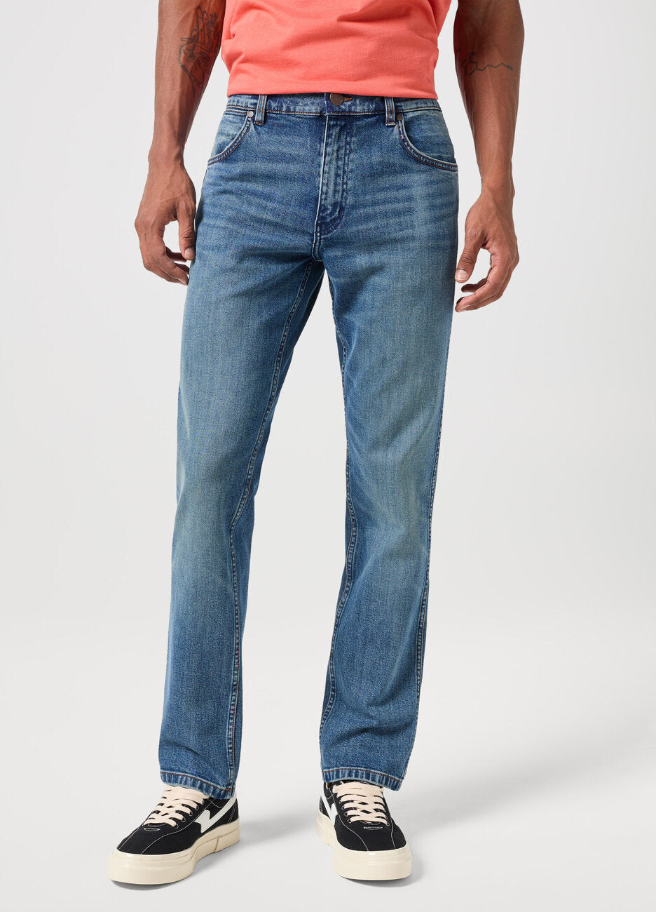 WRANGLER GREENSBORO MĘSKIE SPODNIE JEANSOWE JEANSY DŻINSY CAMINO 112350834 W15Q017953