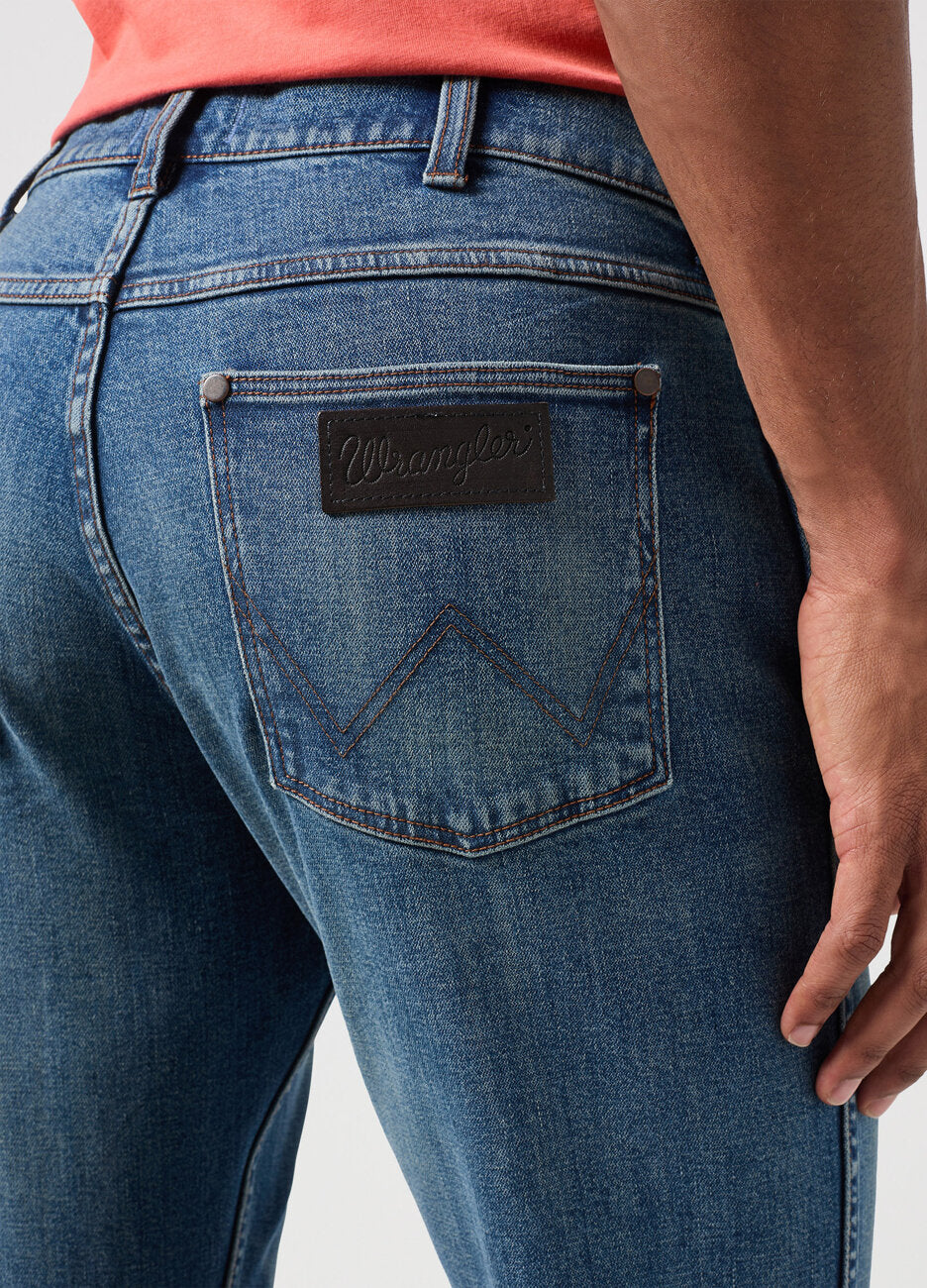 WRANGLER GREENSBORO MĘSKIE SPODNIE JEANSOWE JEANSY DŻINSY CAMINO 112350834 W15Q017953