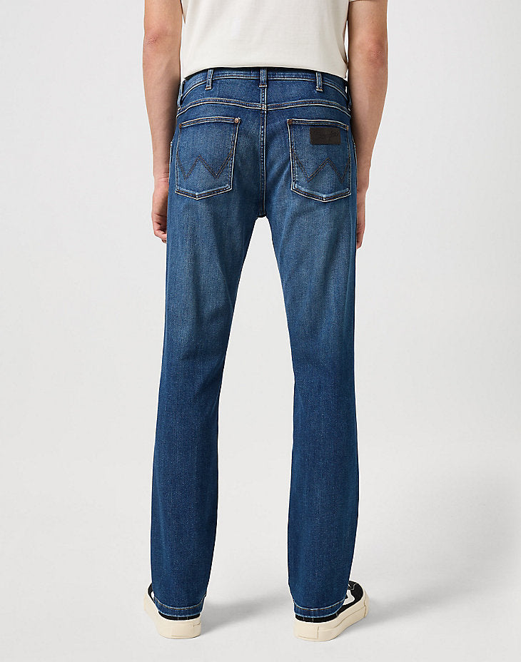 WRANGLER GREENSBORO MĘSKIE SPODNIE JEANSOWE JEANSY DŻINSY HARE BLUE 112350838 W15Q017969