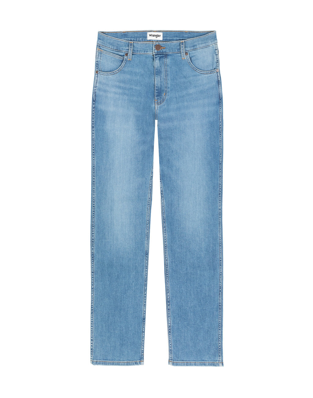 WRANGLER GREENSBORO MĘSKIE SPODNIE JEANSOWE JEANSY DŻINSY LIME LIGHT 112339304 W15Q007144