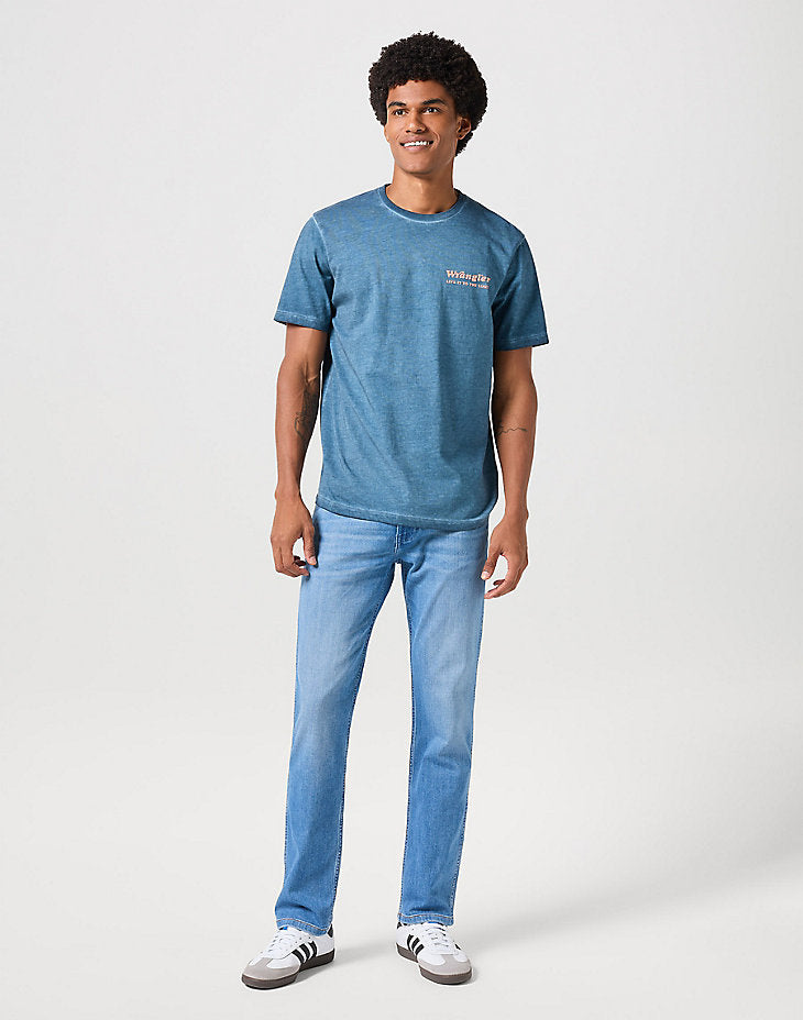 WRANGLER GREENSBORO MĘSKIE SPODNIE JEANSOWE JEANSY DŻINSY REFLECTIONS 112350833 W15Q018007