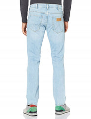 WRANGLER GREENSBORO MĘSKIE SPODNIE JEANSOWE JEANSY MORNING LIGHT W15QBG76N 112126861
