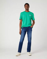 Wrangler Greensboro Męskie Spodnie Jeansowe Rodeo Bull W15QCSZ72 112330714