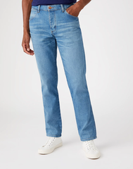 WRANGLER GREENSBORO MĘSKIE SPODNIE JEANSOWE NATURAL INDIGO W15QCU29X 112145824
