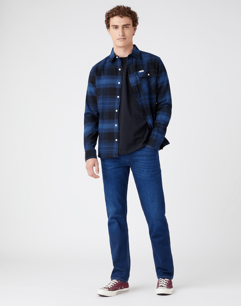 WRANGLER GREENSBORO MĘSKIE SPODNIE JEANSOWE THE BULLSEYE W15QYI39K 112144766