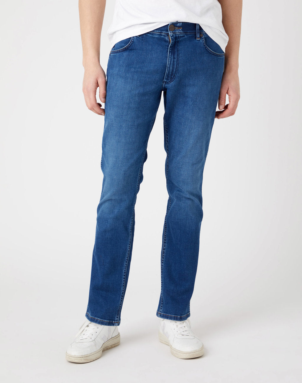 WRANGLER GREENSBORO MĘSKIE SPODNIE JEANSOWE THE FUTURE W15QCS27A 112320123