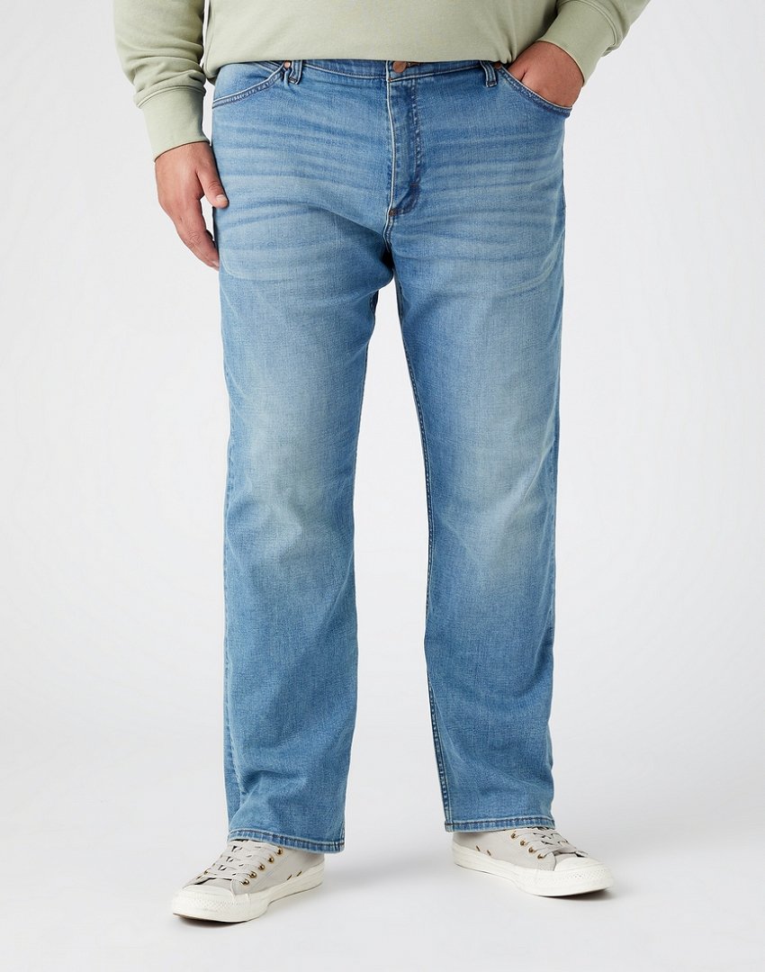 WRANGLER GREENSBORO MĘSKIE SPODNIE JEANSOWE TNTED INDIGO W15QCS29S 112145823