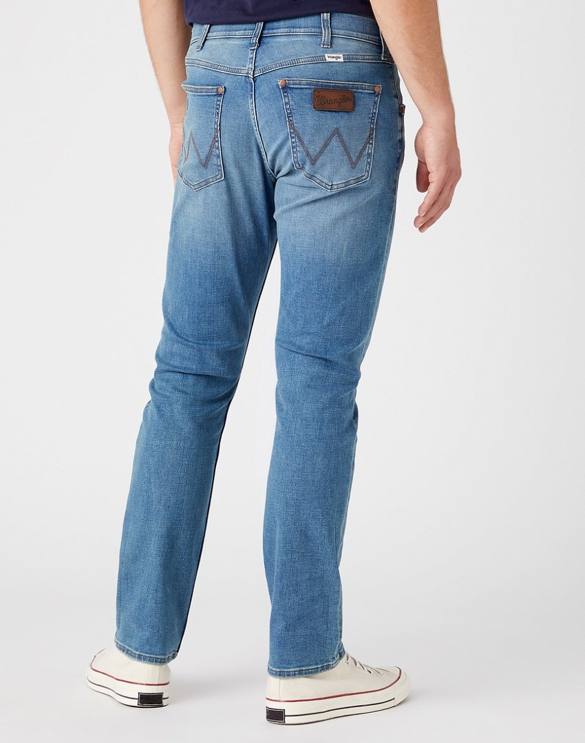 WRANGLER GREENSBORO MĘSKIE SPODNIE JEANSOWE TNTED INDIGO W15QCS29S 112145823